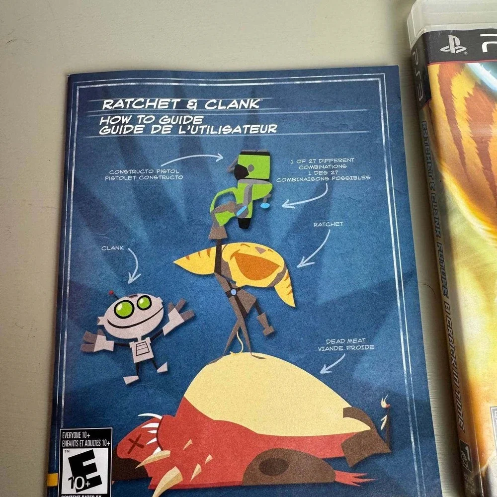 Sony Ratchet & Clank Future A Crack in Time PS3 CIB Action Platformer Game - Picture 6 of 8